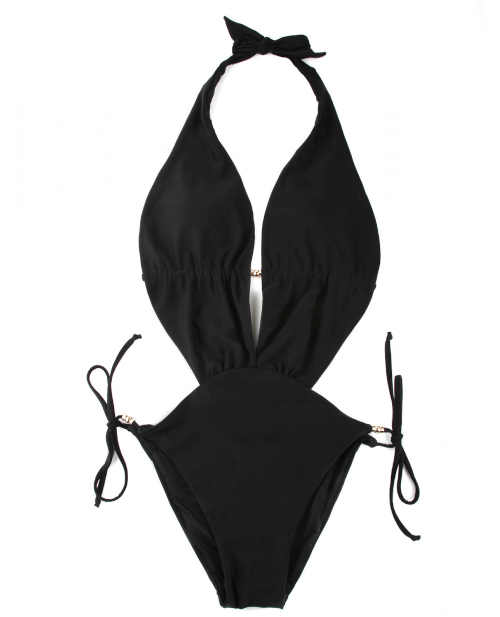 sexy plavky Relleciga v černém provedení